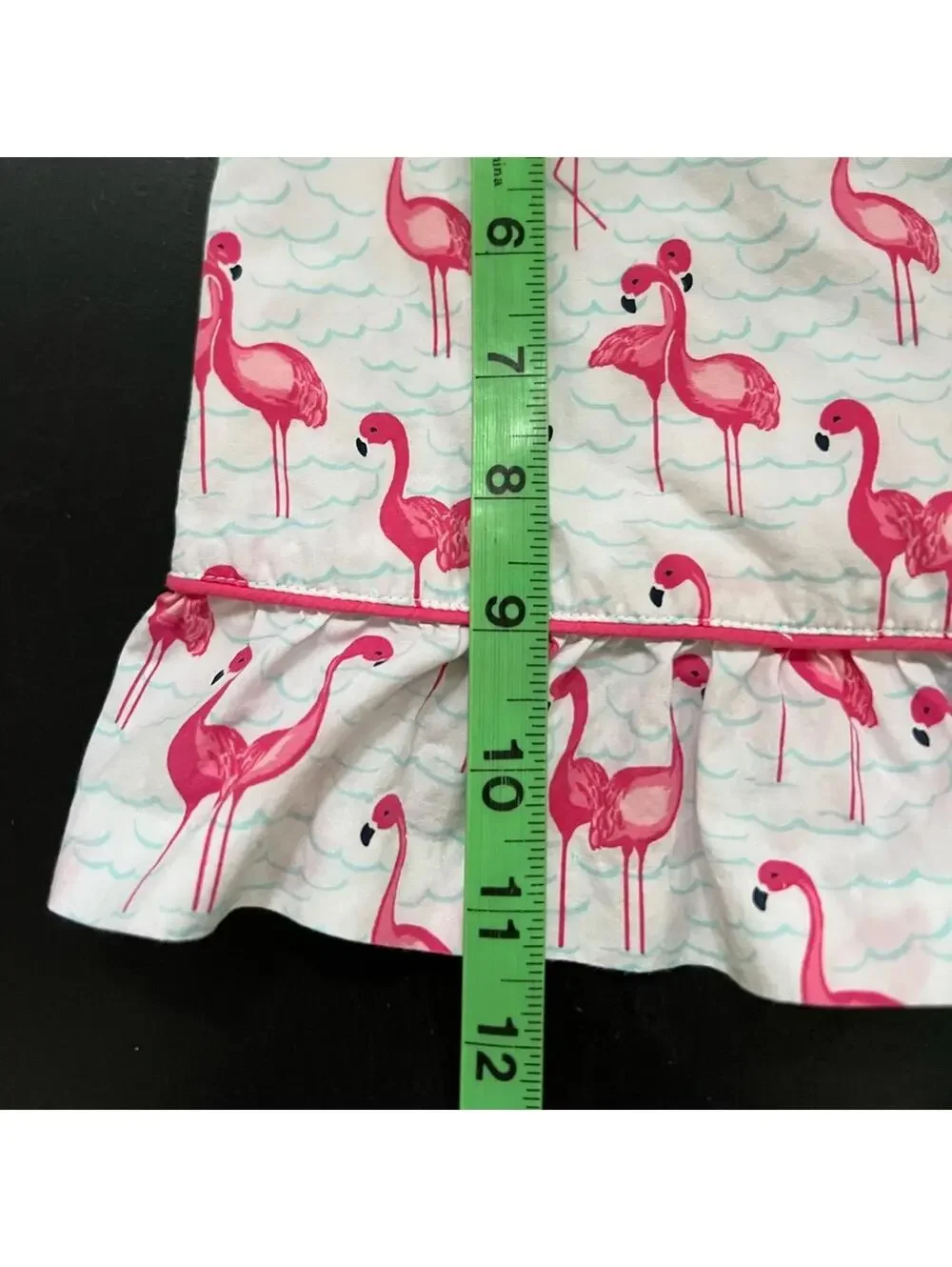 Janie‎ and Jack Flamingo Print Dress with Pink Flower